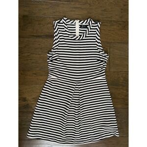 Madewell Striped Sleeveless Knit Dress Large Old Money
